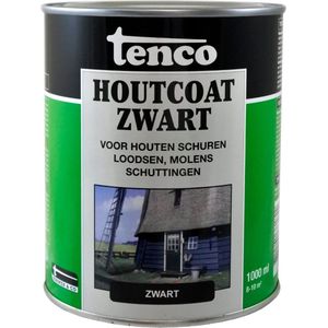 Tenco Houtcoat Zwart 1l | Houtbescherming