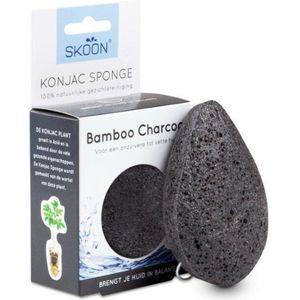 Skoon Konjac Sponge Bamboo Charcoal