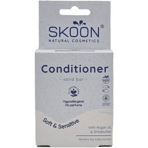 Skoon - Conditioner Solid - Moisture & Care - Natuurlijk - Voor Droog Haar