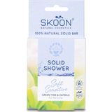 Skoon - Solid Shower Bar - Soft & Sensitive - Groene Thee en Havermelk