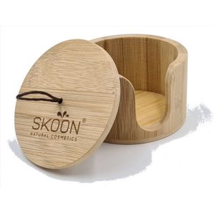 Skoon - Bamboe Facepad Houder - Duurzaam - Lichtgewicht - Inhoud 1 Stuk