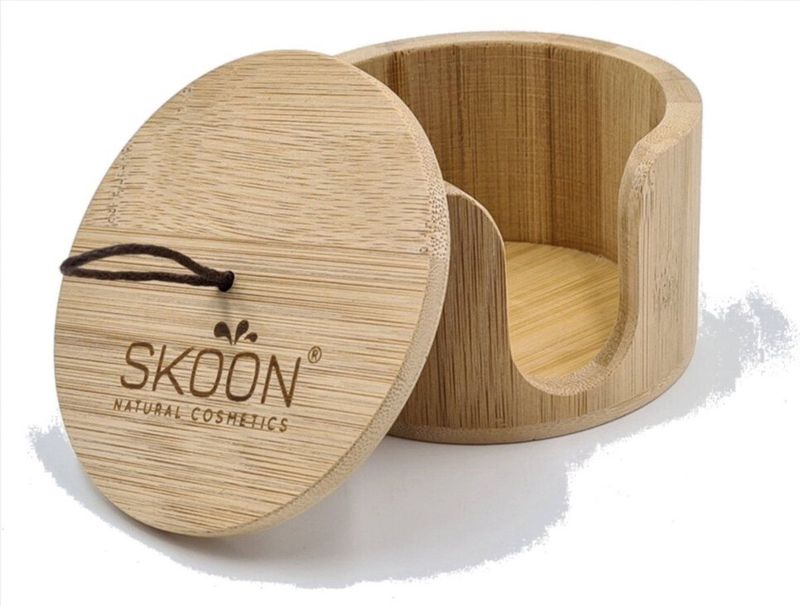 Skoon - Bamboe Facepad Houder - Duurzaam - Lichtgewicht - Inhoud 1 Stuk