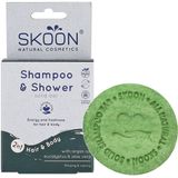 Skoon - Solid Shampoo & Shower - 2 in 1 - Verzorgende Argan Olie - Verfrissende Eucalyptus