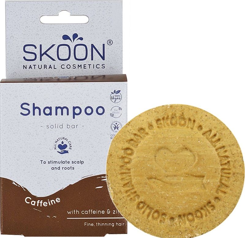 Skoon - Solid Shampoo - Caffeine - 85g - Vegan