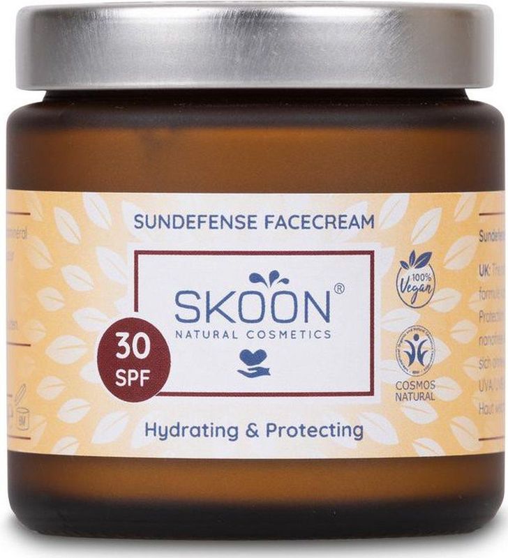 Skoon - Face Cream Sundefence - Gezichtscrème - SPF30 - Natuurlijke Bescherming