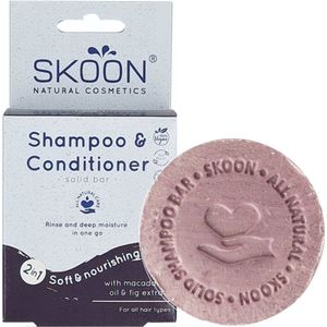 Skoon Solid shampoo & conditioner 2 in 1  90 Gram