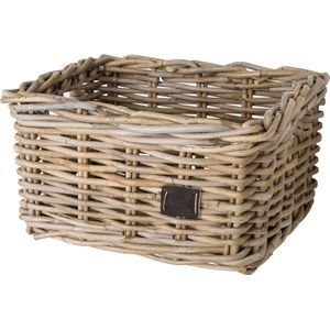 Fastrider Zeno Rotan Fietsmand - Naturel - 8L - Handgemaakt