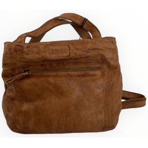 Bizzoo backpack and shopper cognac