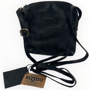 Bizzoo bag small with long shoulder strap black
