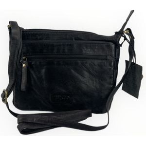 Bizzoo bag with long shoulder strap and front pocket black