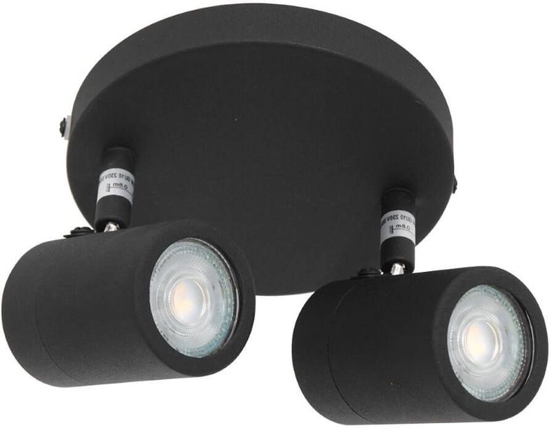 Steinhauer Upround LED Schwarz