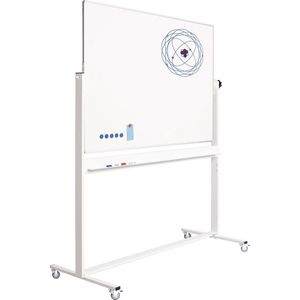 Verrijdbaar whiteboard emaille | 100 x 150 cm