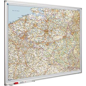 Close Up Europa kaart XXXL Poster Vlaggen (135cm x 100cm) 1 pak tesa powerstrips®, 20 stuks