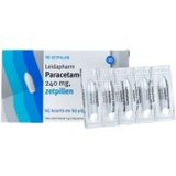 Leidapharm Paracetamol - 240 mg - 10 Zetpillen