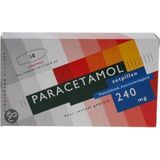 Leidapharm Paracetamol - 240 mg - 10 Zetpillen