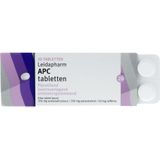 Leidapharm - APC Tabletten - Pijnstillers - 250 mg Acetylsalicylzuur - 250 mg Paracetamol - 50 mg Coffeïne