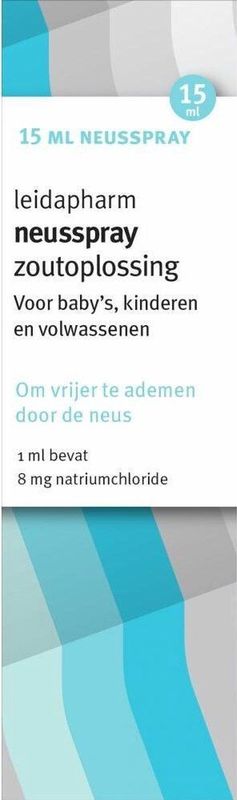 Leidapharm Zoutoplossing - 15 ml - 1 stuk