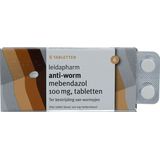 Leidapharm Anti-worm Mebendazol 100 mg 6 tabletten