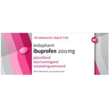 Leidapharm Ibuprofen 200 mg 40 tabletten