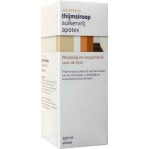 Sanias Thijmsiroop suikervrij 150 ml