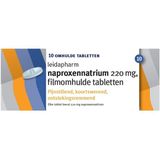 Leidapharm - Naproxennatrium - Pijnstillers - 220 mg - 10 Tabletten