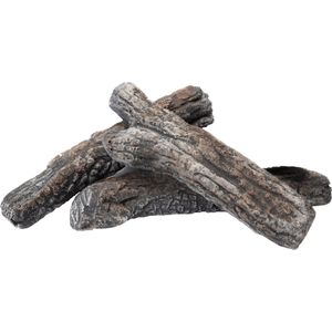 Cosiburner Ceramic Woodlogs , Taupe - Naturel - Bruin ,  Ceramic  ,