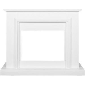 Livn Schouwombouw Saalbach Wit - 96 x 116 x 35 cm (hxbxd) - Hoogwaardig MDF - Te combineren met inzethaard Lugano