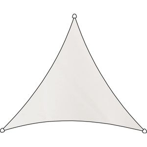 Livin'outdoor schaduwdoek Como, driehoek, afm. 3,6 x 3,6 m - wit