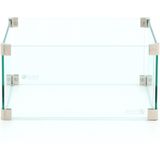 Cosi Square Glass Set Size M , Wit - Ecru ,  Glas  ,