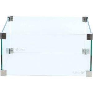Cosi Square glass set  M - transparant