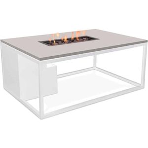 Cosiloft 120 lounge table white / grey