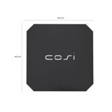 Cosi coverplate Glass Set Size M