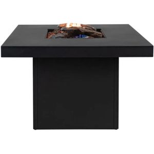 Cosibrixx 90 Anthracite - vuurtafel
