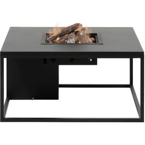 Cosiloft 100 lounge table black / grey - Cosi vuurtafel