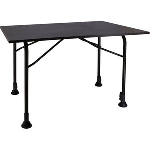 Travellife Barletta tafel Ultra 120 Antraciet - Exteriolit tafelblad - In hoogte verstelbaar - Lichtgewicht en compact inklapbaar
