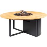 Cosiloft 120 round black / teak