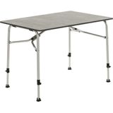 Travellife Sorrento Campingtafel Honeycomb dark grey 100x70 - Kras- en hittebestendig - Extreem lichtgewicht - Inclusief draagtas