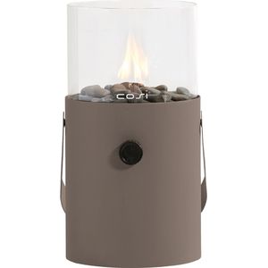 Cosiscoop Original Clay Gaslantaarn - Unieke sfeermaker - Voor binnen en buiten - Brand 5 tot 6 uur op een gascartouche