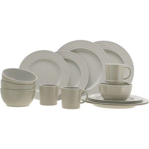 Travellife - Rota - Serviesset - Beige - 16-delig - Melamine