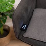 Cosiseat Single Solid Grey Warmtekussen - 3 Warmtestanden - Wasbare kussenhoes - Inclusief oplaadbare batterij en adapter