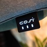 Cosiseat Single Solid Grey Warmtekussen - 3 Warmtestanden - Wasbare kussenhoes - Inclusief oplaadbare batterij en adapter