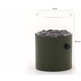 Cosi Fires gaslantaarn cosiscoop xl moss green