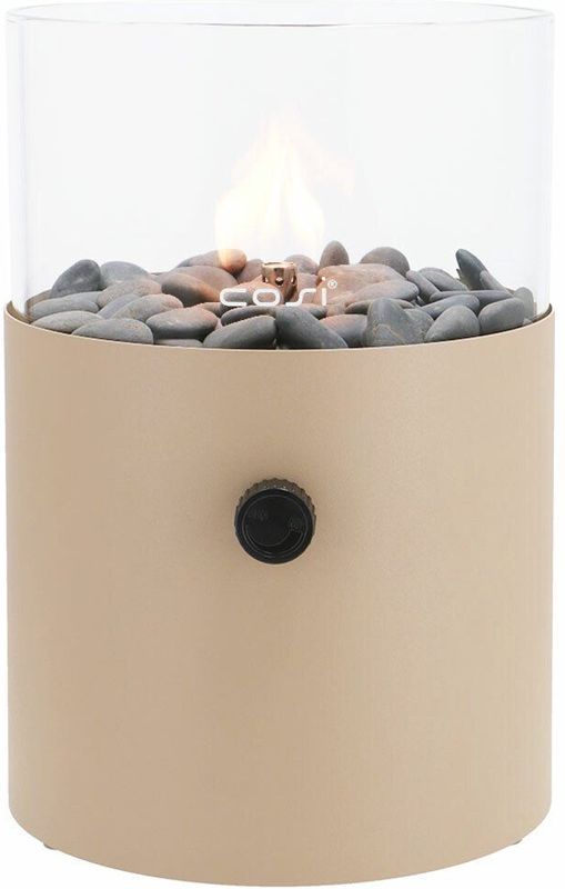 Cosi Fires gaslantaarn cosiscoop xl sandy beige
