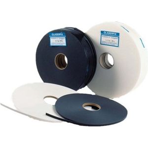 Glaserfix Celband 9X4Mm Pe Wit Rol 25M