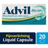 Advil liquid caps 200mg 20 tab