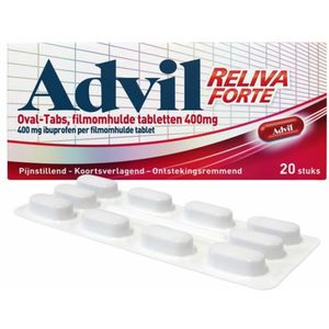 Advil - Reliva Forte - Pijnstillers - 400 mg - 20 Tabletten