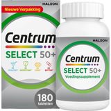 Centrum Select 50+ Multivitaminen Tabletten, 180 stuks