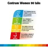 Centrum Women Multivitaminen Tabletten, 90 stuks