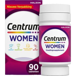 Centrum Women Multivitaminen Tabletten, 90 stuks