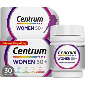 Centrum Women 50+ Multivitaminen Tabletten, 30 stuks